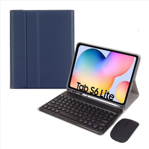 Funda Con Teclado Y Ratón Para Samsung Galaxy Tab S6 Lite