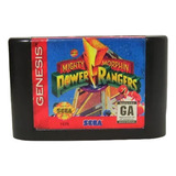 Id 143 - Power Ranger Sega Genesis Mega Drive Cartucho