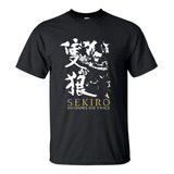 Playera Gamer Sekiro Shadow Die Twice Wolf Lobo Juego M2994