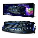 Teclado Gamer Exbom G35 3 Cores Diferentes Led Usb