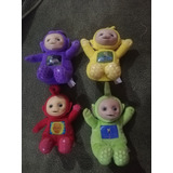 4 Muñecos De Peluche Teletubiees (de Uso) 