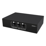 Selector De Componentes Rca Ypbpr Rgb De 3 Canales Av Switch