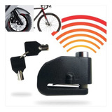 Candado Con Alarma 110dbl Freno De Disco Moto Bicicleta