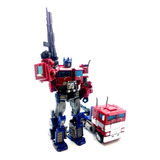 Boneco Optimus Prime Articulado Action Figure Transformers Clássico | Vira Robô E Caminhão