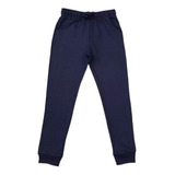 Buzo Pantalón Escolar Azul Marino Puño Unisex