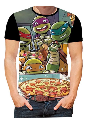 Camisa Camiseta As Tartarugas Ninja Desenho Nostalgia Hd 09