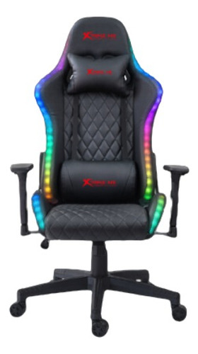 Silla Gamer Xtrike Me Gc-907 Rgb Led Color Negro