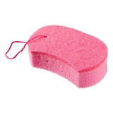 Esponja De Banho Esfoliante Com Pendurador Pink Slow Ls7509