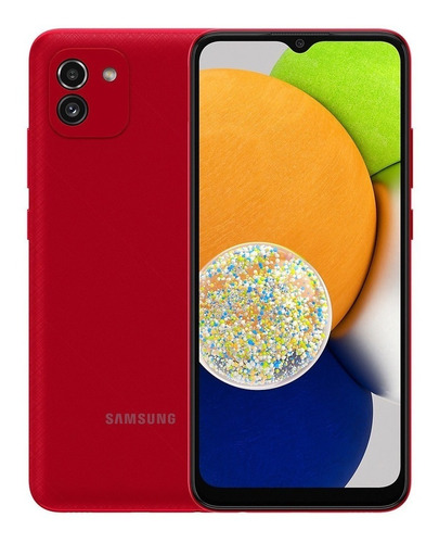 Galaxy A03 64gb 4gb Ram Samsung Color Rojo