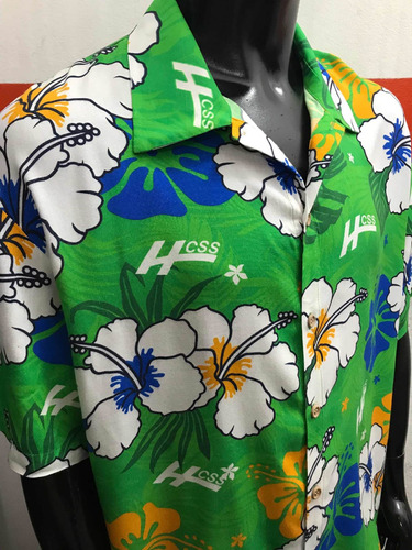 Camisa Hawaiana Hcss Talle Large Importada