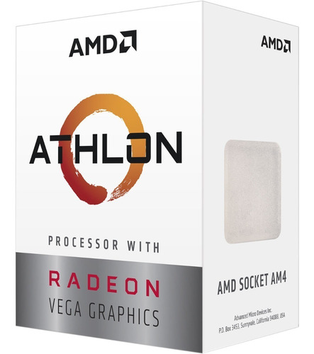 Procesador Amd (am4) Athlon 3000g 3.5ghz