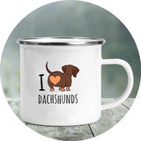 Tazón Taza Perro Salchicha Mascota 360 Ml Vajilla