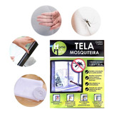 Tela Mosquiteira Anti Inseto Mosquito Para Janela Velcro 