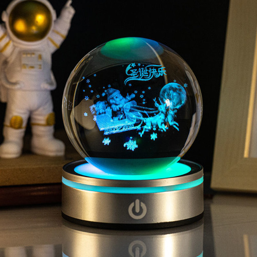 Lamparas Led Crystal Ball Starry Sky Desktop Crystal Ball 3d