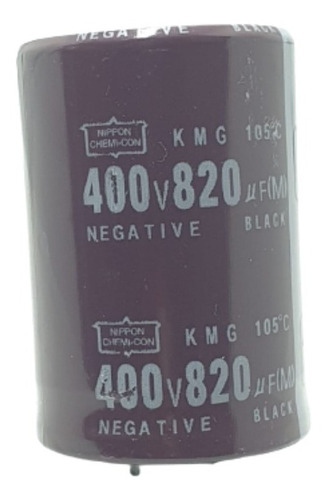 Condensador Capacitor Electrolitico 820uf 400v 35x50mm