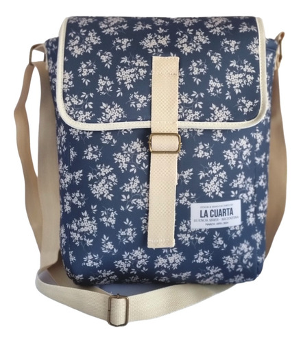 Bolso Matero Neo - Azul/beige