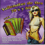 Vallenatos De Oro 70s Y 80s Vol 2 | Cd Música Nuevo 