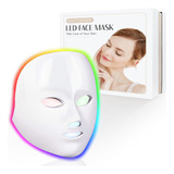 Fxxxcuwuu Mascara Facial Con Terapia De Luz, 7-1 Colores Led