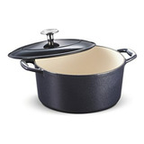 Tramontina 80131-038ds Enameled Cast Iron Covered Round Dutc