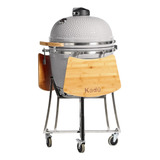 Kamado Asador Ahumador Bbq Grill Kadu 21 Con Funda Rex