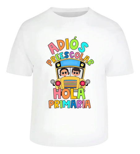 Playera Graduacion Preescolar Niños Varios Diseños