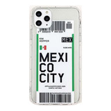 Funda Estuche Ticket Países Compatible Con iPhone 11 Pro Max