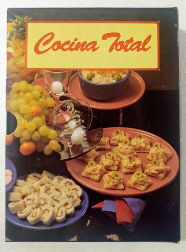 Cocina Total , 3 Libros Y Recetario 