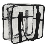 Bolso De Hombro Transparente De Pvc Multifuncional Grande