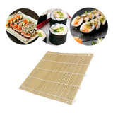 1 Esteiras Sudare Bambu Enrolar Sushi Oriental 24 Cm Grande