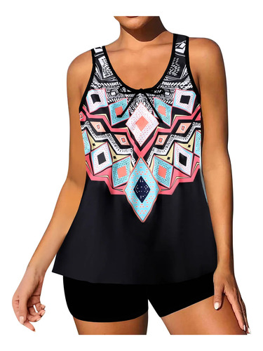 Ropa Interior Cómoda Para Mujer Con Estampado Grande Split C