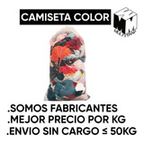 Trapo Limpieza Industrial Camiseta Color -precio Por Kg