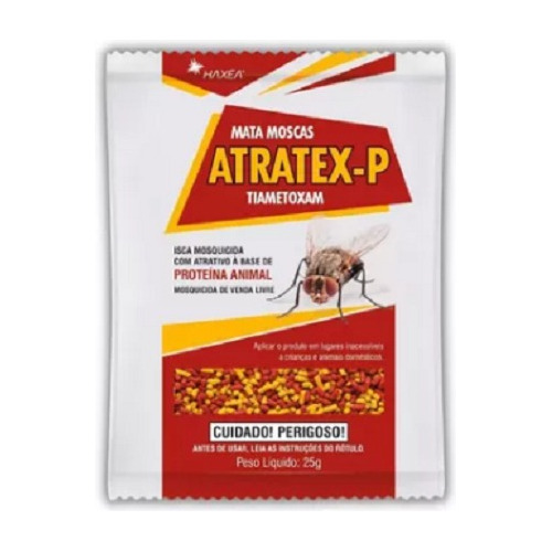  Isca Mosquicida Mata Moscas Atratex -p Atrativo 25g