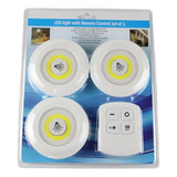 Set De Luces Led Inalámbrica Con Control X3