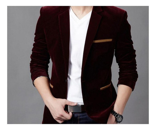 Blazers Casuales Delgados Para Hombres Moda Masculina J