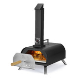 Deerfamy Horno De Pizza Portatil, Horno De Pizza Al Aire Lib