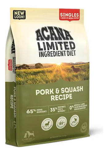 Acana Pork And Squash Para Perro - 10,2 Kg