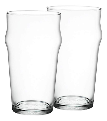 Set Dos Vasos Cerveza Nonix 580 Ml Bormioli Rocco