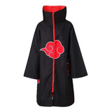 Naruto Akatsuki Cloak Anime Largo Bata De Halloween Cosplay