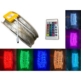 Manguera Luz Led 110v 127v Rgb Multicolor 25m 5050 + Control