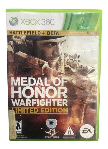 Medal Of Honor Warfighter Xbox 360 De Segunda Mano