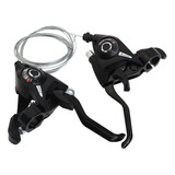 Set X 2 Shifter Tipo Shimano Compatible 3x7 21v + Freno