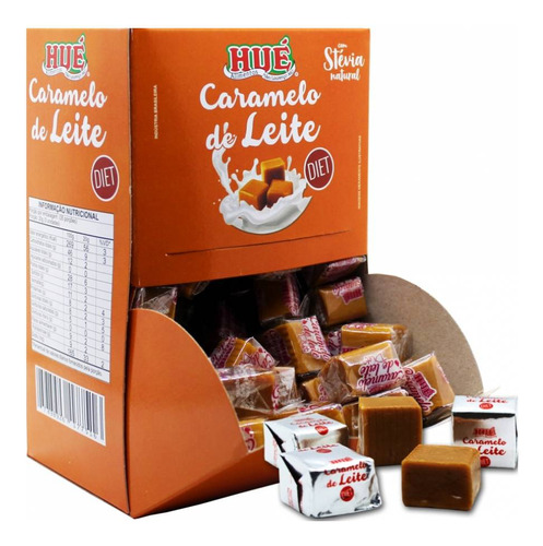 Hue Caramelo Leite Diet Display 700gr