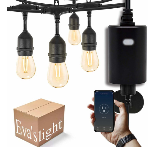 Outdoor String Lights With Smart Plug Patio Lights With Alex