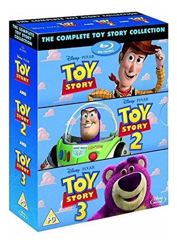 Toy Story Collection 1, 2, 3 Blu-ray Box Set Disney]