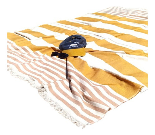 Lona Playera - Manta Picnic  - Camping  175 X 150 Cm