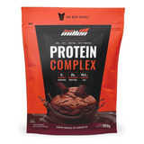 Suplemento Em Pó New Millen  Premium Protein Complex Proteínas Protein Complex Sabor  Mousse De Chocolate Em Sachê De 900g