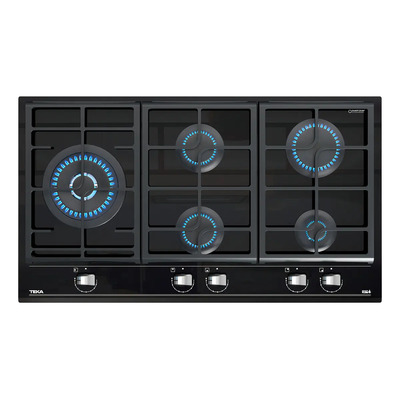 Parrilla De Gas Teka GZC 95320 XBB Empotrable 90 Cm 5 Quemadores Vitroceramica De Cocina Encendido Electrico | Meses sin interés