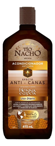 Tío Nacho Acondicionador Anti- Canas 415 Ml Henna Egipcia