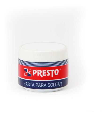 Pasta Soldar Plomeria Auxiliar Fundente Presto Tarro 60ml