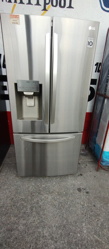 Hermoso Refrigerador French Dolor LG 25p Plata 